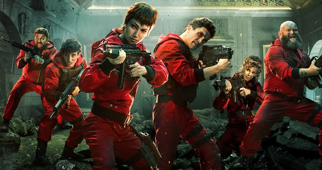 2. «Паперовий будинок» (La Casa de Papel, 2017–2021)